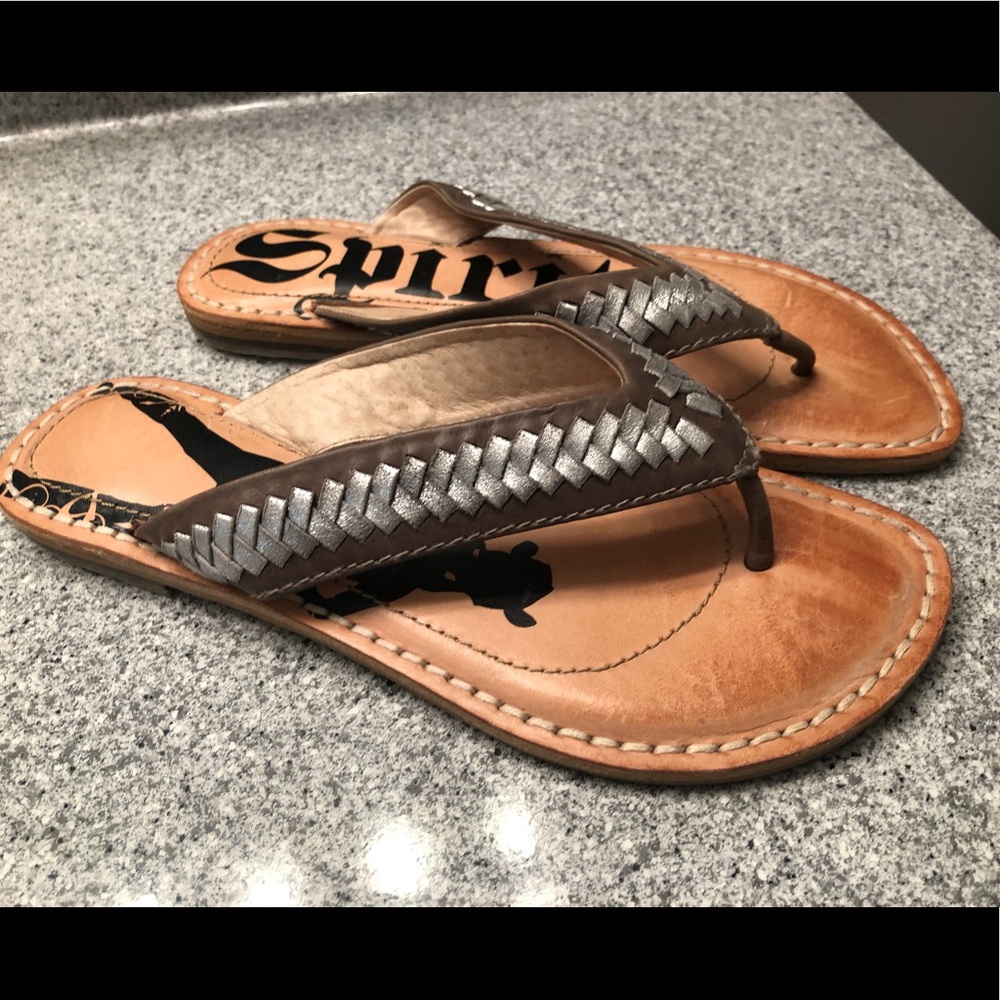 Lucchese Spirit Leather Sandals